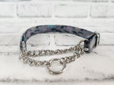 Bat Sh*t Crazy 5/8" X-Small Chain Martingale Collar  9"-11"