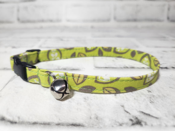 Leaf Cat Collar 3/8