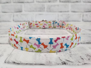 Push Pin 1" Large Martingale Collar 17"-24"
