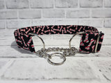 Candy Cane Bones 1.5" XL Chain Martingale Collar 17"-28"