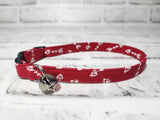 Valenitne Arrows Cat Collar 3/8"