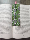 Floral Opossum Bookmark