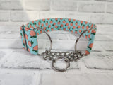 Peaches 2" Large Chain Martingale Collar 17"-24"