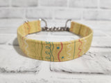 Spring Doodle 1" Medium Chain Martingale Collar 12"-19"