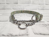 Camping 3/4" Medium Chain Martingale Collar 12"-19"