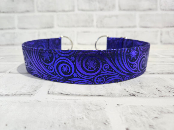 Metallic Purple Snowflakes 1.5