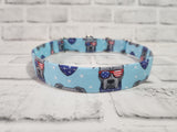 PatrioticPup 1" Large Martingale Collar 17"-24"