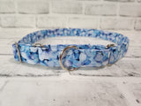 Hydrangea 1" XL Martingale Collar 19"-28"
