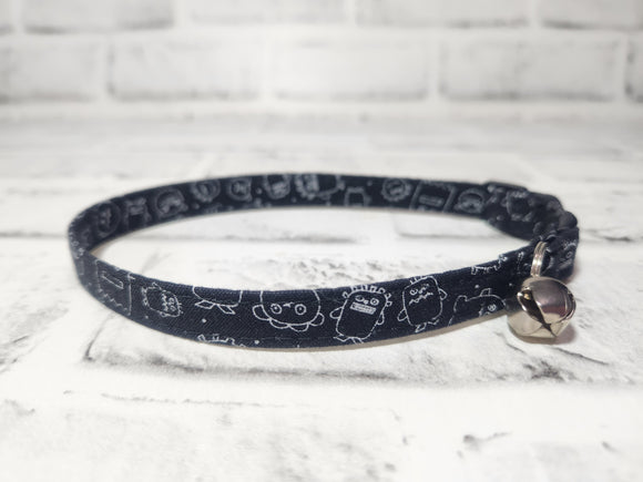 Monsters Cat Collar 3/8