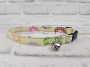 Variety Donuts Cat Collar 3/8