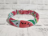Watermelon 1" Medium Martingale Collar 12"-19"