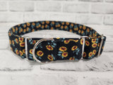 Summer Sunflowers 1.5" XL Martingale Collar 19"-28"