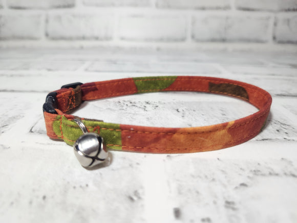 Autumn Cat Collar 3/8
