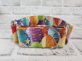 Easter Egg 2" Small Martingale Collar 10"-15"