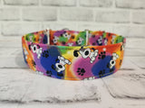 Groovy Pup 1.5" Large Martingale Dog Collar 17"-24"