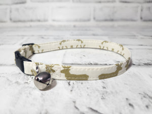 Reindeer Cat Collar 3/8"