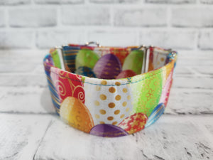 Easter Egg 2" Small Martingale Collar 10"-15"