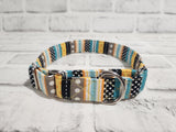 Manly Stripes 1" Medium Martingale Collar 12"-19"