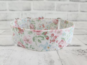 Flower Garden 1.5" Medium Martingale Collar 12"-19"
