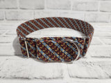 Prairie Vines 2" XL Martingale Dog Collar 17"-28"