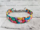 Jelly Bean 3/4" Small Chain Martingale Collar 10"-15"