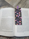 Here To F*ck Sh*t Up (Floral) Bookmark