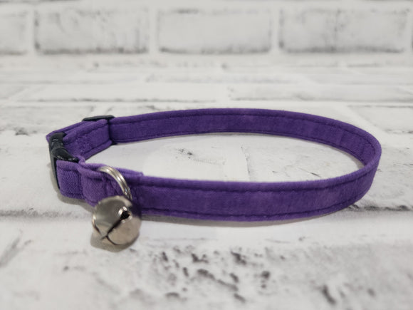 Purple Cat Collar 3/8