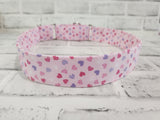 Valentine Hearts 1.5" XL Martingale Collar 19"-28"