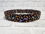 Halloween Candy 1.5" XL Martingale Collar 19"-28"