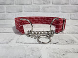 Love 1.5" Large Chain Martingale Collar 17"-24"