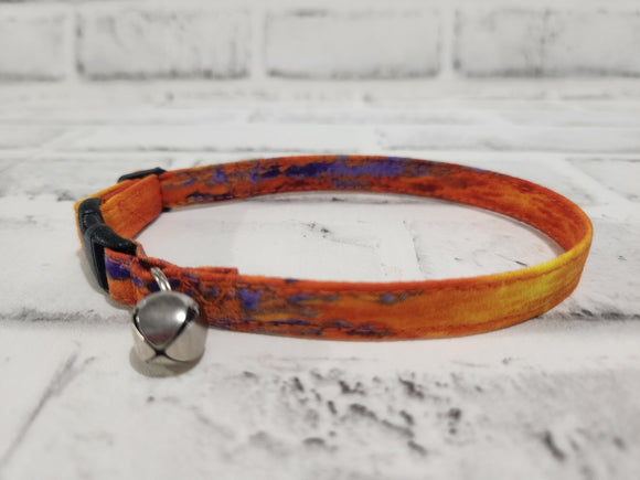 Ocean Sunset Cat Collar 3/8