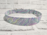 Pastel Swirl 1" Large Martingale Collar 17"-24"