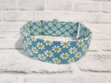Ditzy Daisy 1.5" Medium Martingale Collar 12"-19"