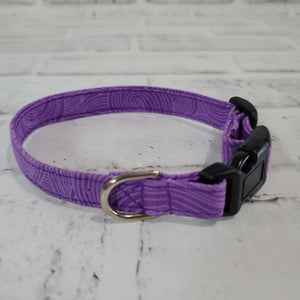 Purple Daze  1/2" X-Small Buckle Collar  7"-11"