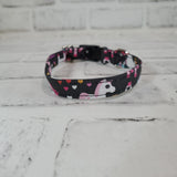 Unicorn Party 1/2" X-Small Buckle Collar  7"-11"