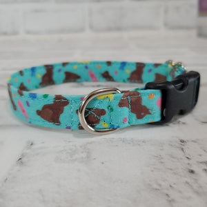 Easter Candy 5/8" X-Small Buckle Collar  7"-11"