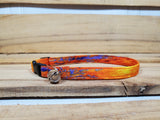 Ocean Sunset Cat Collar 3/8"
