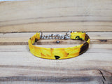 Sunflower 1/2" X-Small Chain Martingale Collar  9"-11"