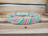 Spring Waves 1" Large Martingale Collar
