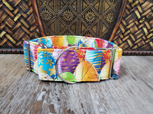Easter Egg 2" Small Martingale Collar 10"-15"