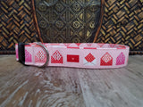 Love Letters 1.5" Large Buckle Collar 15"-24"