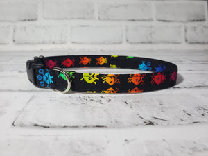 Space Invaders 5/8" Small Buckle Collar 10"-15"
