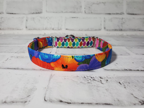 Rainbow Floral Two-Tone 3/4