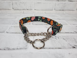 Missing Scarecrow 3/4" Small Chain Martingale Collar 10"-15"