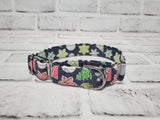 Christmas Cookie 1" Small Martingale Collar 10"-15"