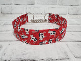 Silly Cow 1.5" Large Chain Martingale Collar 17"-24"