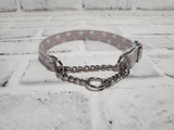 Sweet Dreams 5/8" X-Small Chain Martingale Collar  9"-11"