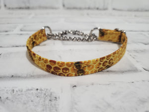 Beehive 1/2" X-Small Chain Martingale Collar  9"-11"