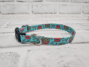 French Fry 1/2" X-Small Buckle Collar  7"-11"