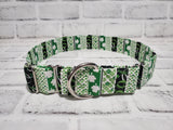 St. Patrick's Day 1.5" XL Martingale Collar 17"-28"